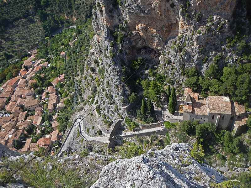 Vue L’église médiévale