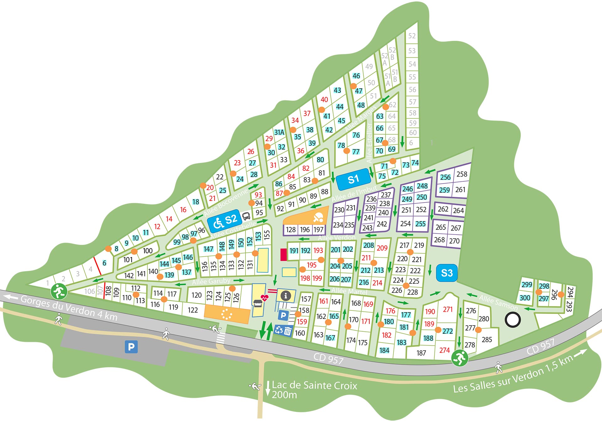 camping-lac-de-sainte-croix-plan-plattegrond-camping-campsite-map-karte-municipal-les-ruisses-2026A camping-les-salles-sur-verdon-lac-st-croix-gorges-du-verdon-plan-residentiel-camping-municipal-les-ruisses-2024